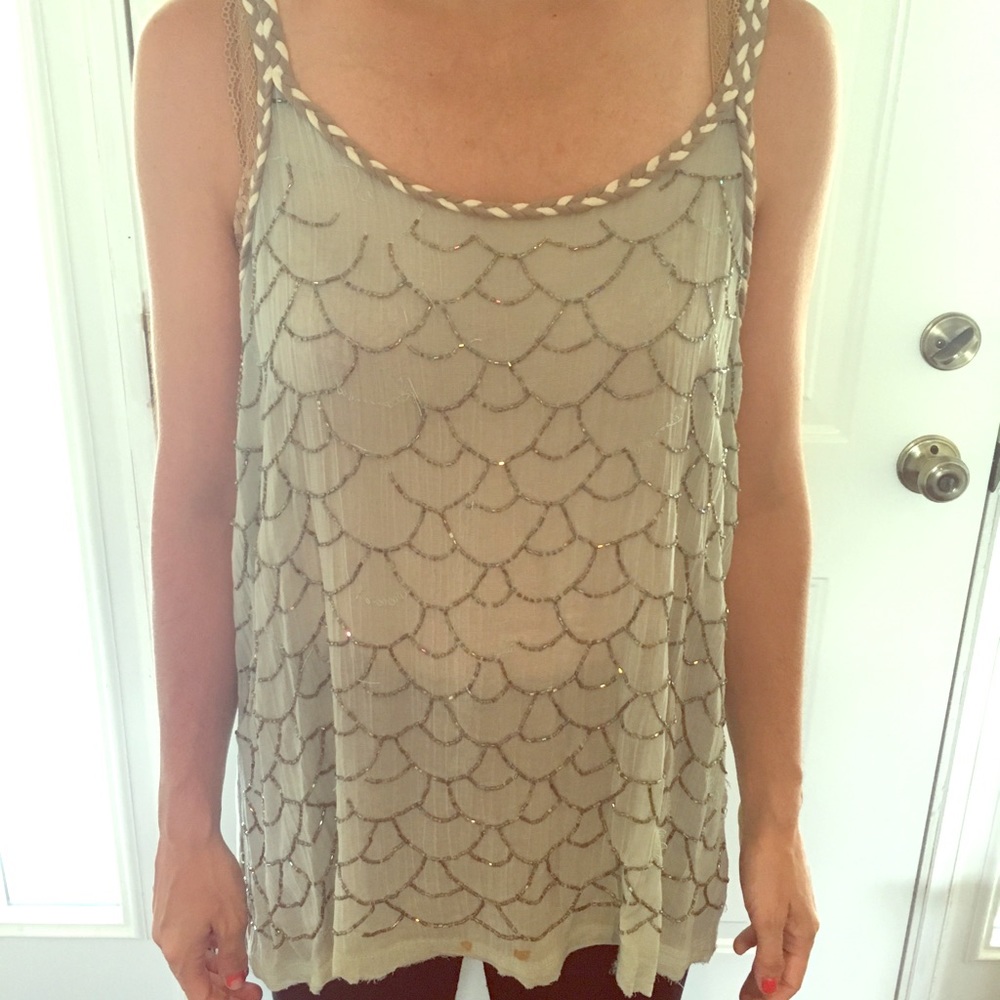 Free People Mermaid Top Size L
